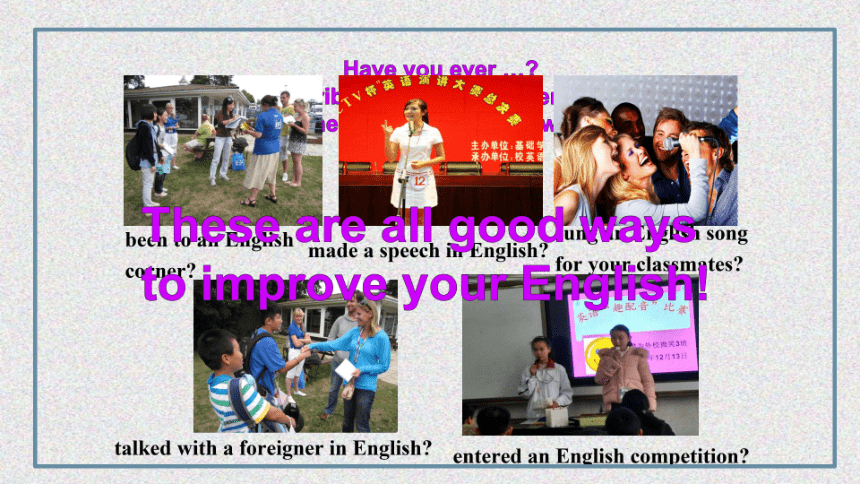 Module 7 English for you and me Unit 3 课件（希沃版+PPT图片版）