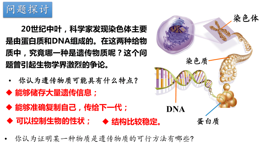 3.1DNA是主要的遗传物质(第一课时）（共23张PPT1个视频）人教版2019必修2