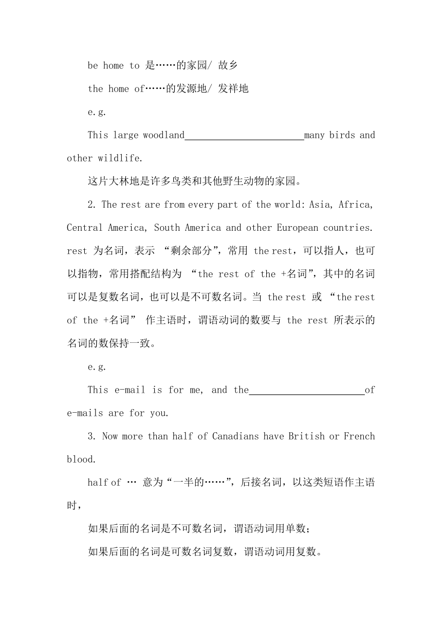 Unit 8 Lesson 46 Home to Many Cultures教案 冀教版英语九年级全册