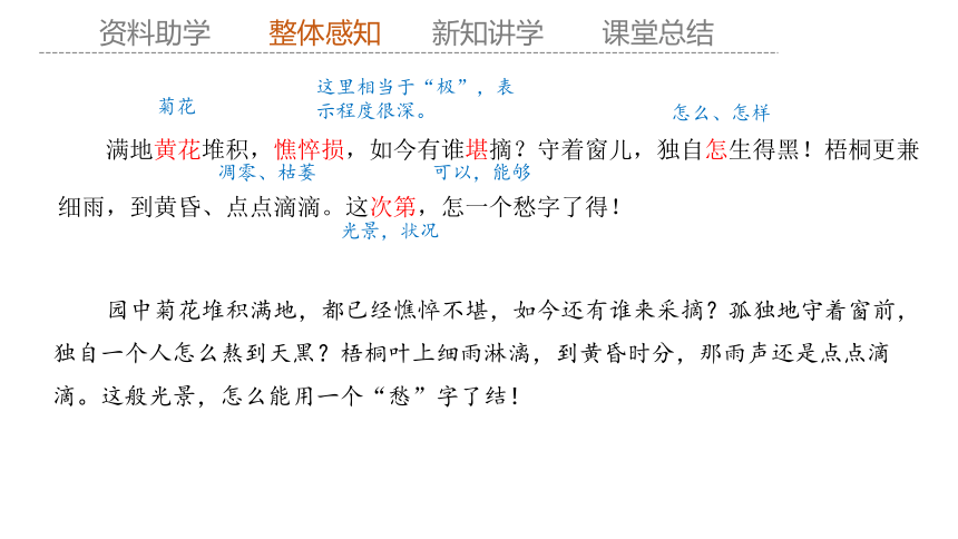 9.3 《声声慢》课件（ 共26张PPT） 2023-2024学年高一语文部编版必修上册