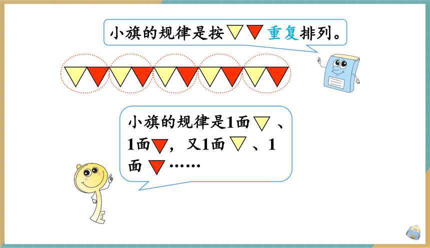 小学数学人教版一年级下7.1 找规律课件（共19张PPT）