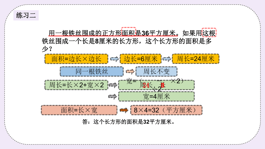 三年级下册数学人教版奥数专讲：巧求面积课件(共16张PPT)