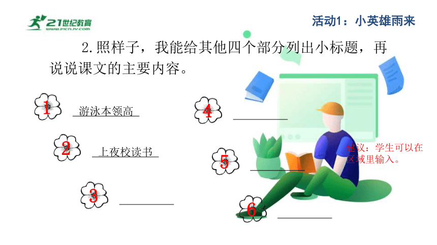 统编版四年级语文下册第六单元大单元教学 课件