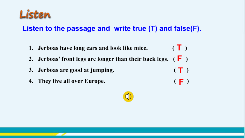 UNIT3 Lesson 14 教学课件--冀教版初中英语八年级下