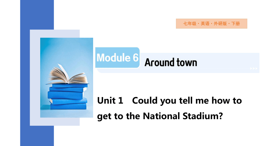 Module 6 Around town  Unit 1  习题课件  (共28张PPT)