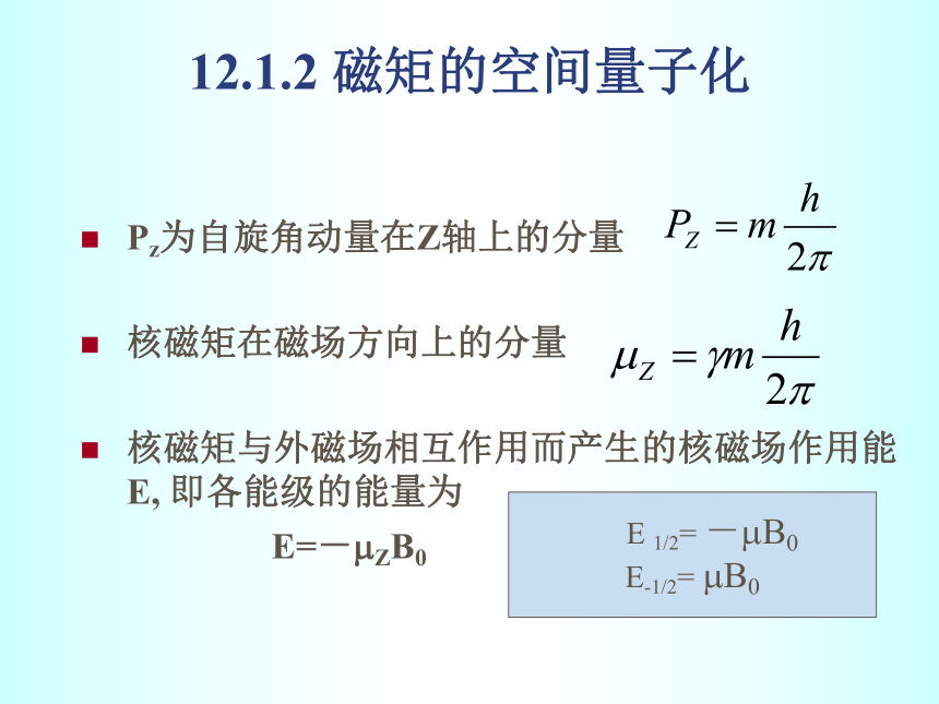 第12章 核磁共振波谱法 课件(共123张PPT)- 《分析化学》同步教学（武汉大学版）