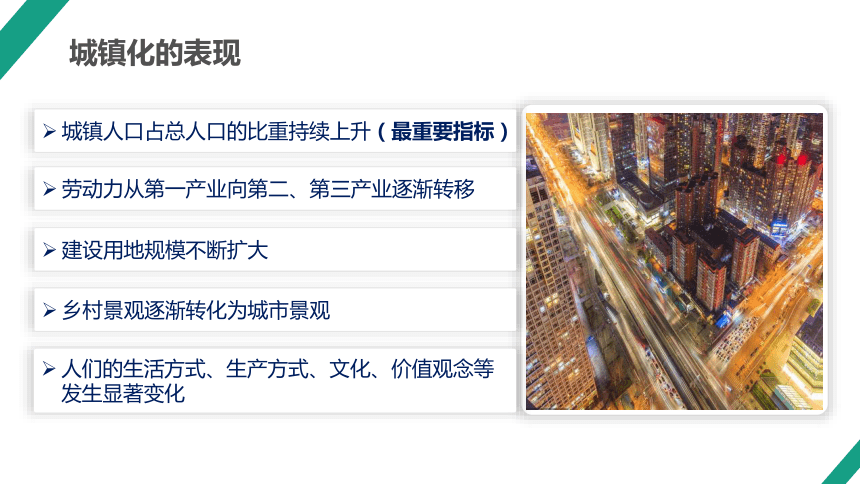 2.3.1 城镇化的进程课件(共47张PPT)2023-2024学年高一地理湘教版（2019）必修第二册