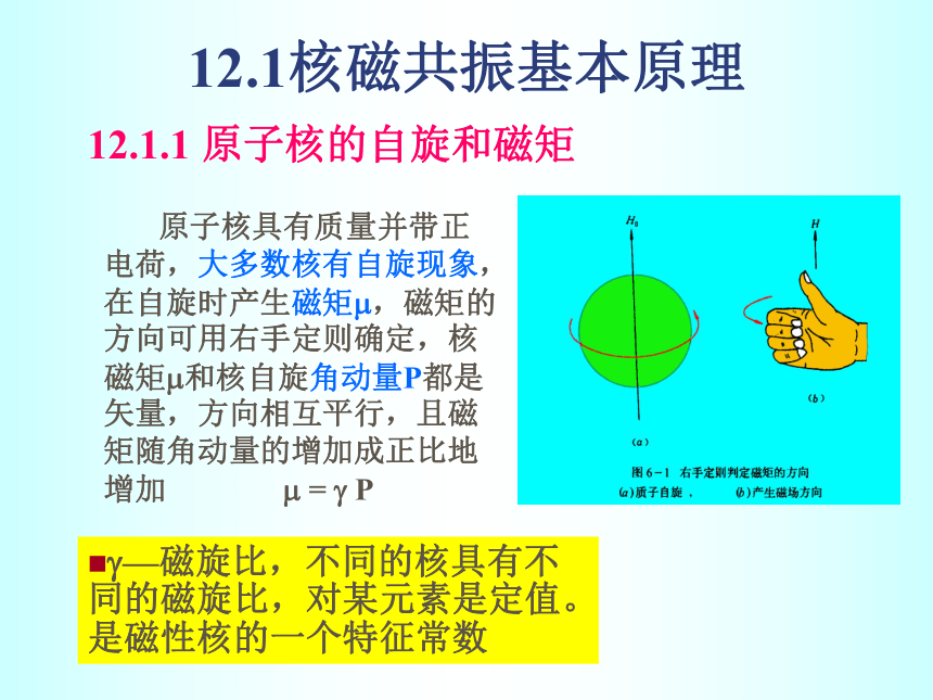 第12章 核磁共振波谱法 课件(共123张PPT)- 《分析化学》同步教学（武汉大学版）