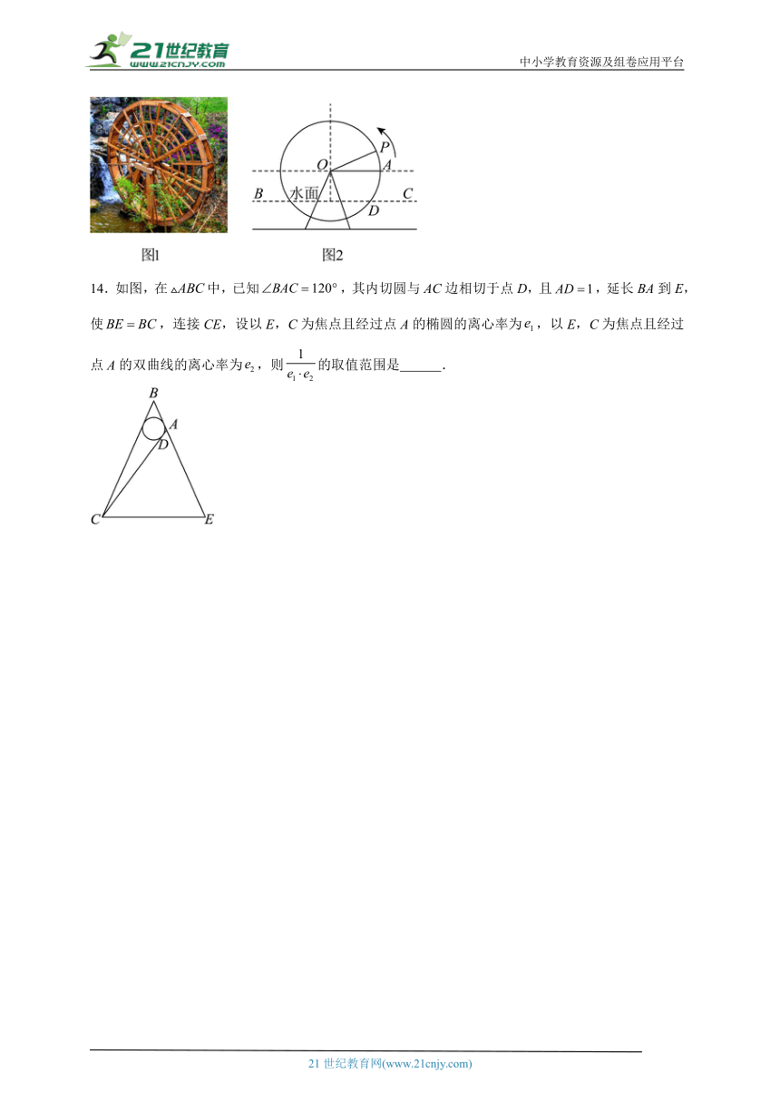 冲刺2024年高考数学：三角函数与解三角形小专题特训（含解析）