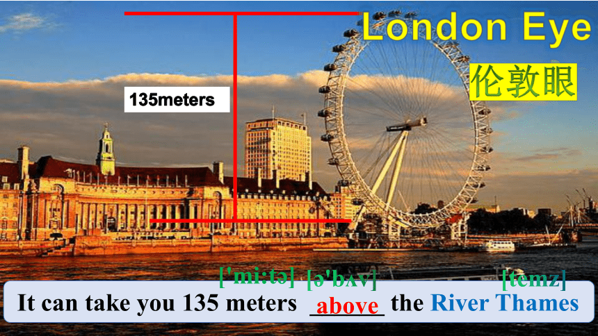 外研版  七年级下册  Module 6 Around town    Unit 2 The London Eye is on your right.（36张PPT含音频）