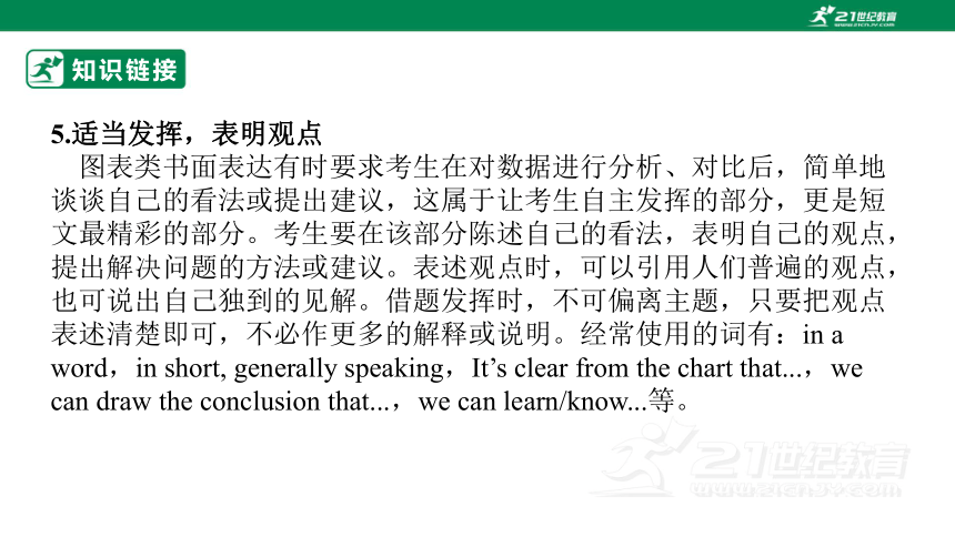 专题三十：应用文写作之图画图表类高考英语二轮专题复习课件