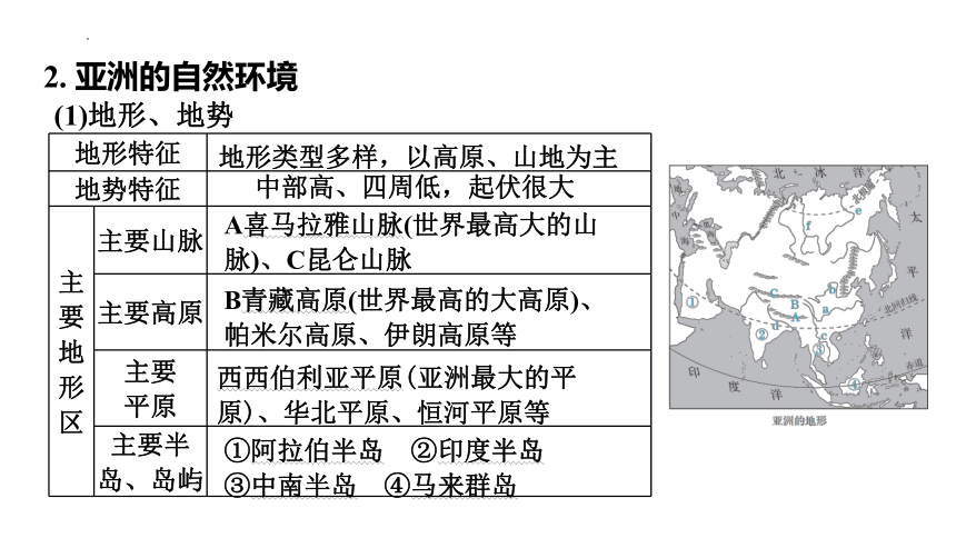 2024年中考地理专项复习课件( 37张PPT) 第9课时　认识大洲