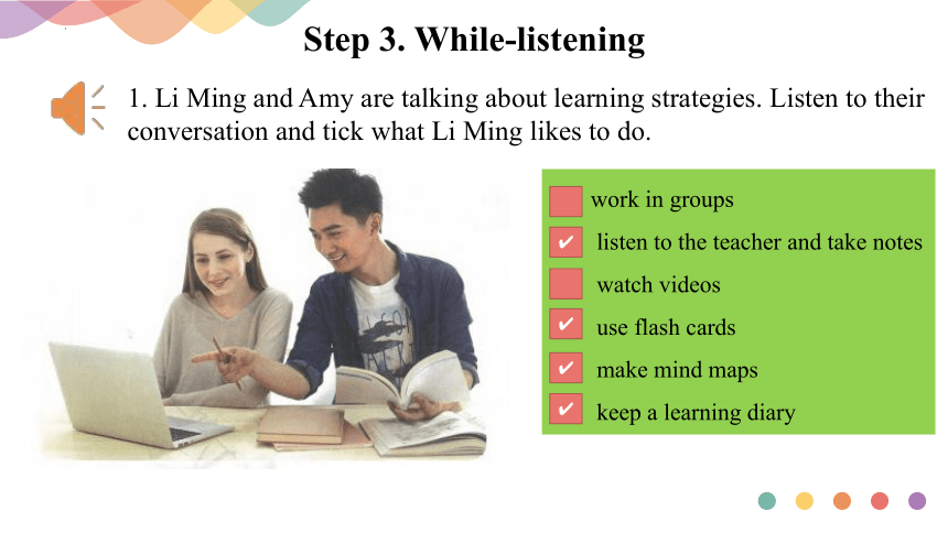 人教版（2019）必修第一册Welcome Unit Listening and Talking 课件(共16张PPT，内镶嵌音频)