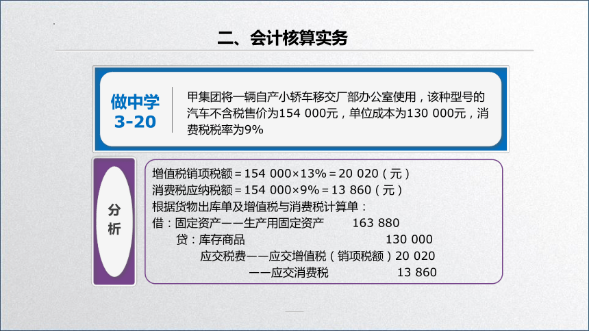 学习任务3.3 消费税会计核算 课件(共29张PPT)-《税务会计》同步教学（高教版）