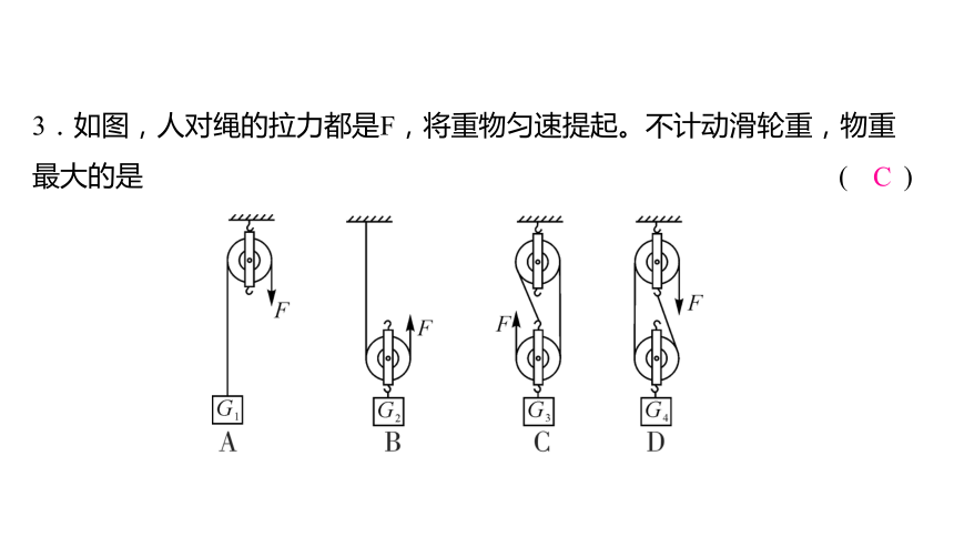 沪科版八年级物理下册周周测五(10.1～10.2)课件