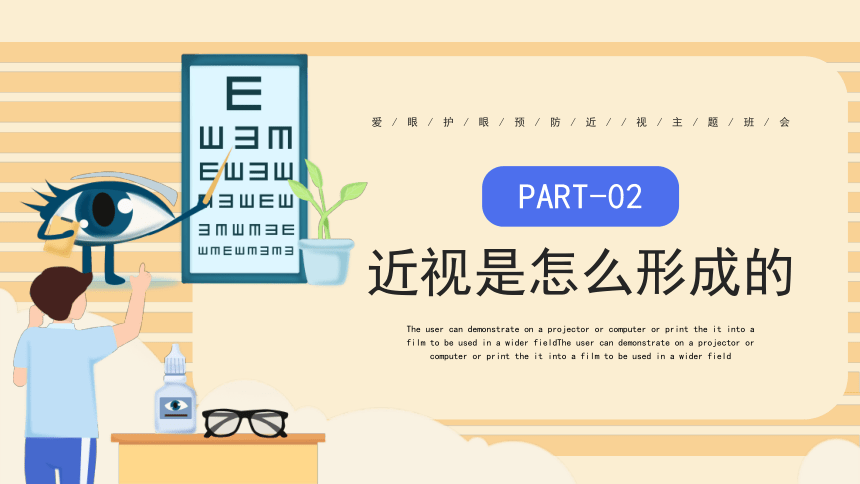 预防近视主题班会--------我们要从小做起——爱护眼睛 课件（共22张PPT）