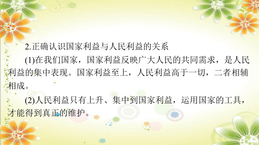 2024年中考道德与法治课件(共95张PPT)： 专题九 捍卫国家利益 维护国家统一