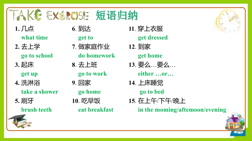 Unit 2 What time do you go to school Section A 1a-2d 课件＋音频(共30张PPT)人教版七年级下册