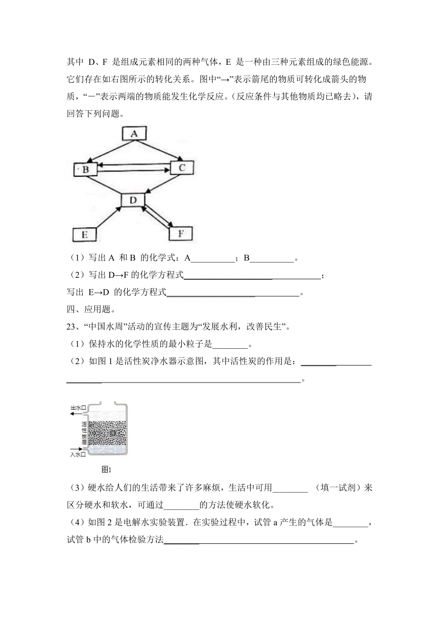 2023—2024学年鲁教版（五四学制）化学九年级全一册第六单元 化学与社会发展 优选练习(含答案)