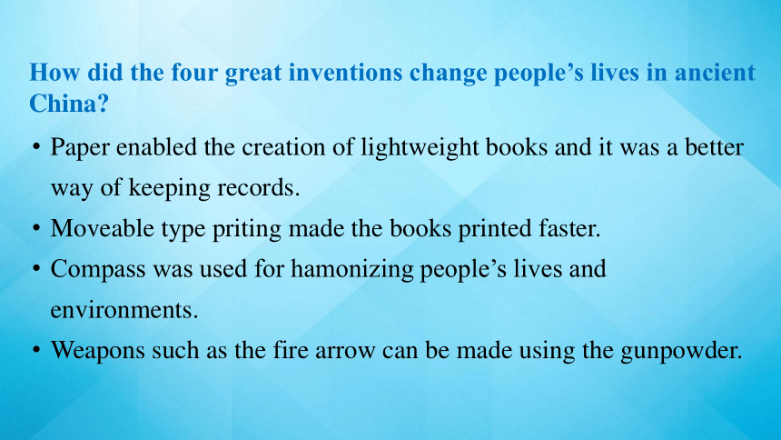 Module 9 Great inventions 课件外研版九年级英语上册（61张PPT含音频）