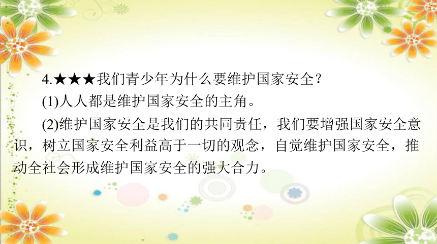 2024年中考道德与法治课件(共95张PPT)： 专题九 捍卫国家利益 维护国家统一