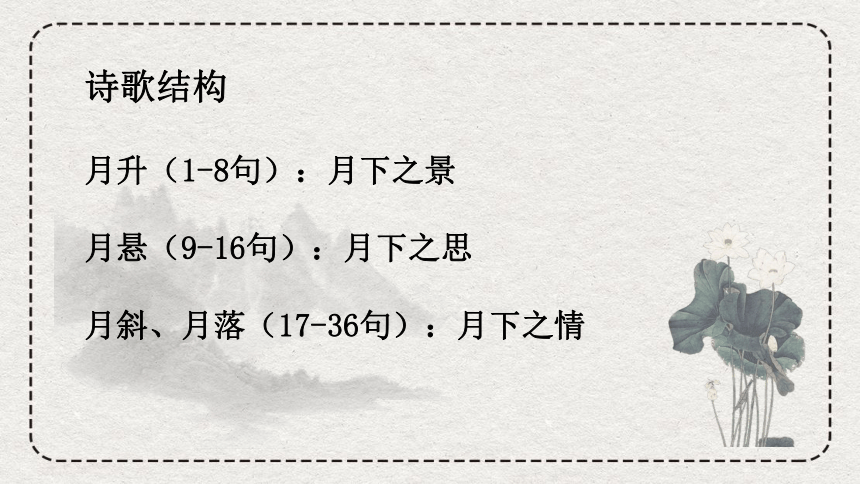 古诗词诵读《春江花月夜》课件(共24张PPT) 统编版高中语文选择性必修上册