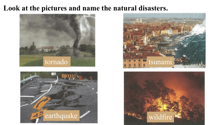 人教版（2019）必修第一册Unit 4 Natural Disasters Listening and Speaking 课件(共19张PPT，内嵌音频)