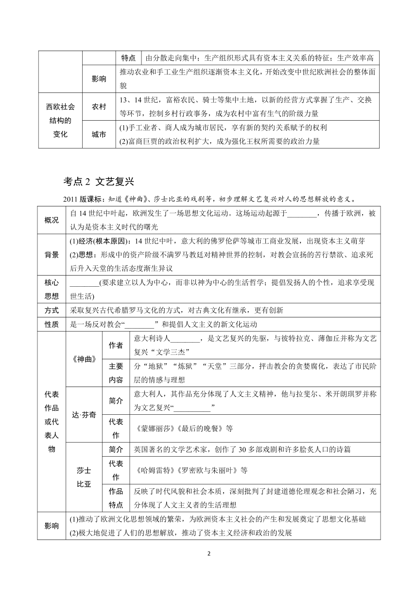 2024年苏州中考历史一轮复习讲练卷（24）步入近代（含答案）