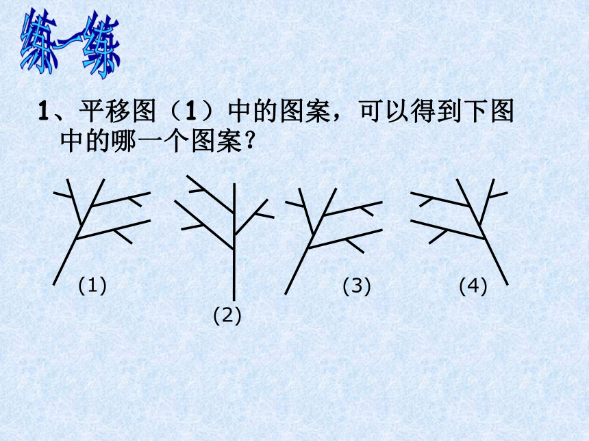 苏科版七年级下册数学7.3 图形的平移课件(共18张PPT)