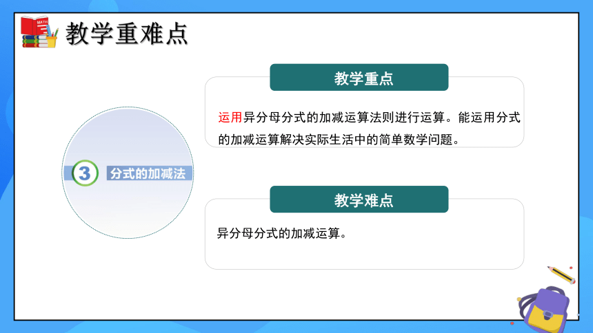 5.3 分式的加减法（第2课时）课件(共22张PPT)