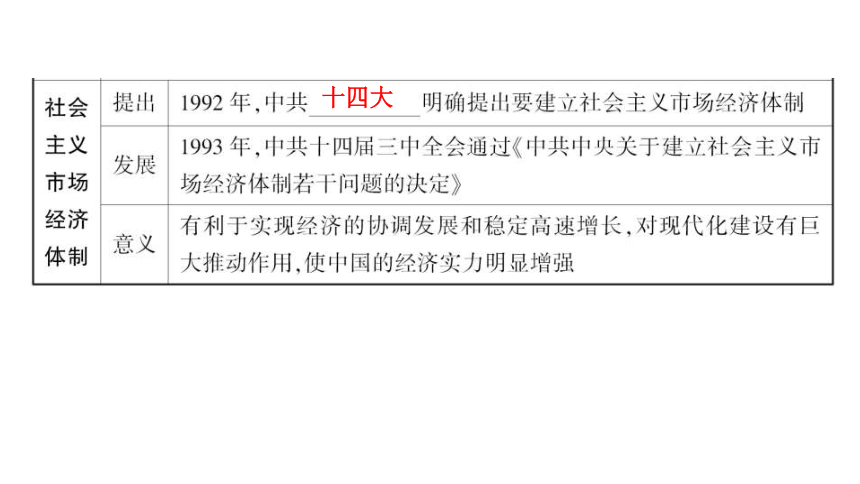 2024年中考历史一轮复习：中国现代史2 中国特色社会主义道路（30张ppt）