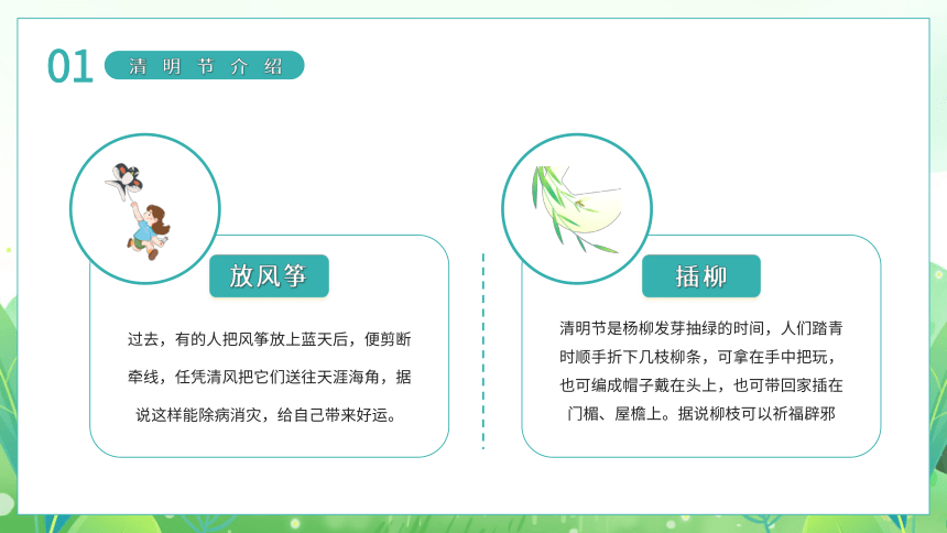 【清明节】小学生主题班会课件（共18页PPT）