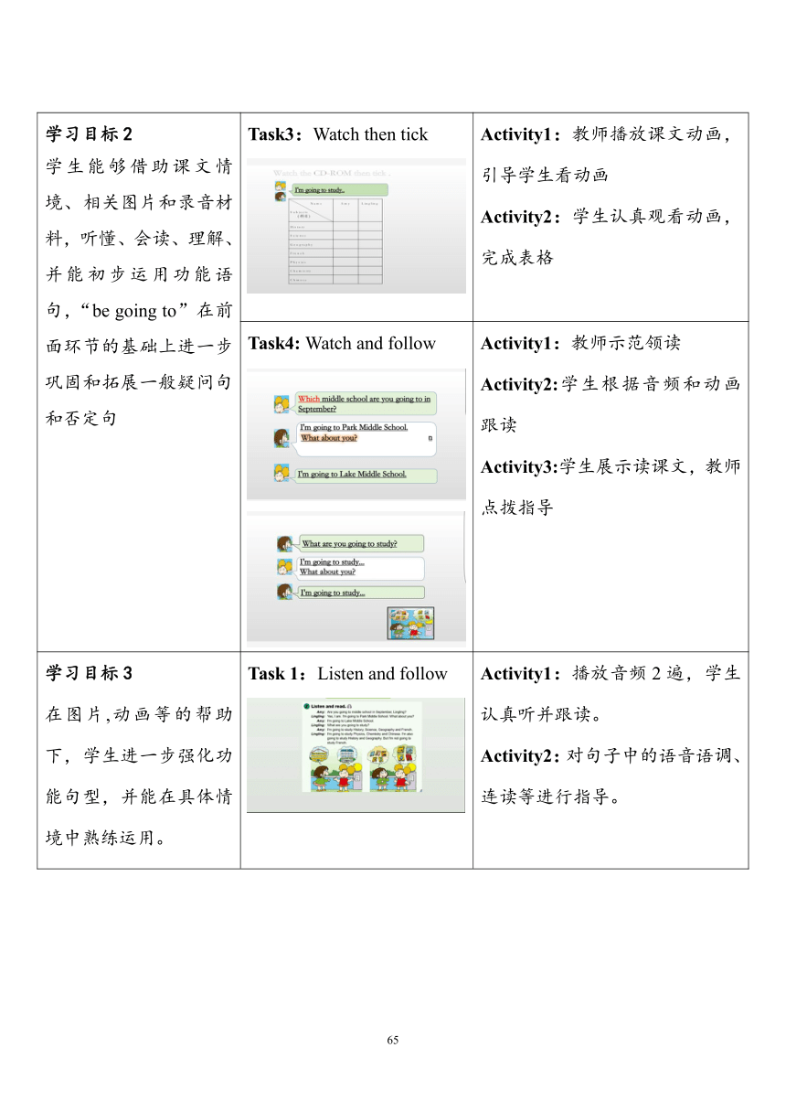 【外研版(三起)】六下 Module10 Unit 2 What are you going to study 教学设计（pdf版）