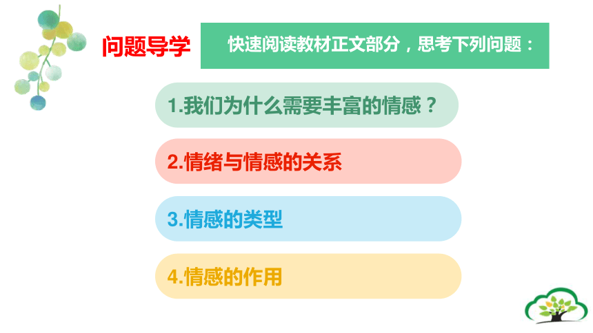 【核心素养目标】5.1  我们的情感世界  课件(共39张PPT)- 七年级道德与法治下册