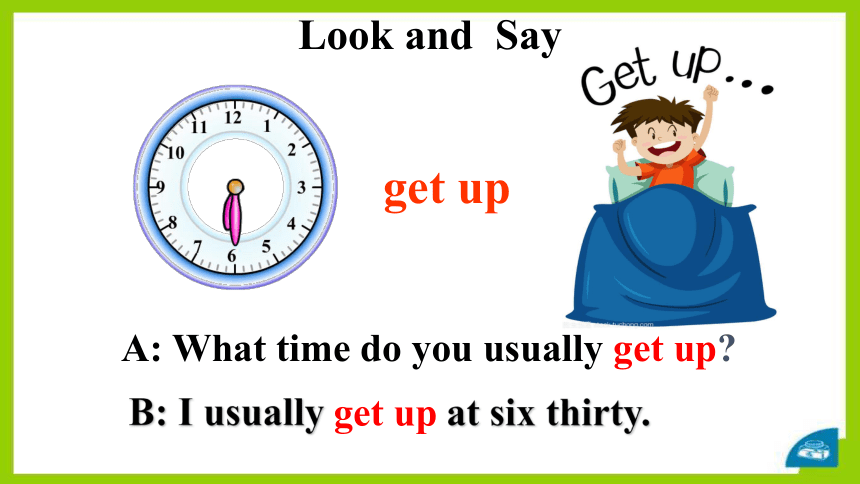 Unit 2 What time do you go to school Section A 1a-2d 课件＋音频(共30张PPT)人教版七年级下册