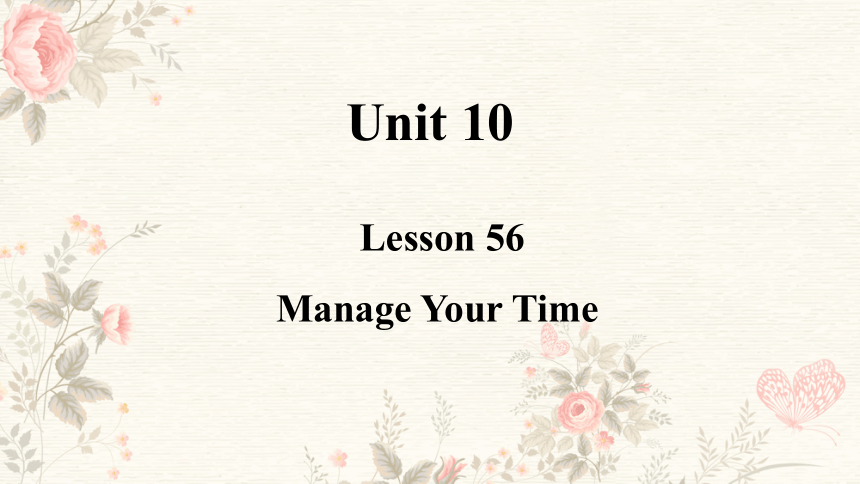 Unit 10 Get Ready for the Future Lesson 56  课件(共22张PPT，内嵌音频) 2023-2024学年冀教版英语九年级全一册