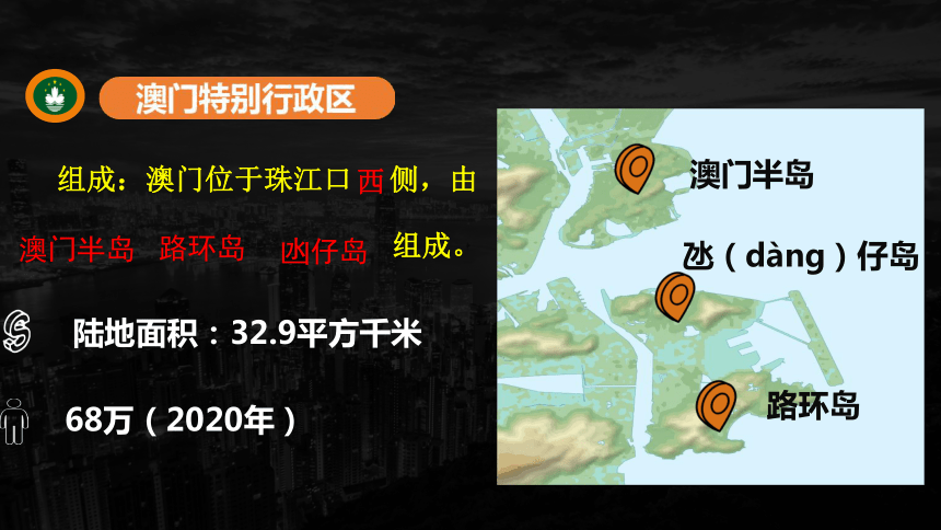 7.3 “东方明珠”——香港和澳门 2023-2024学年八年级地理下学期精品课件(共43张PPT)