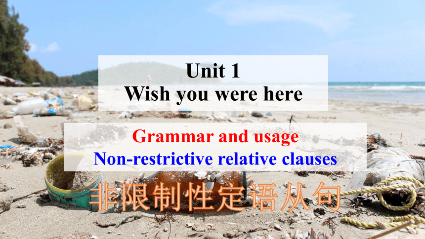 牛津译林版（2019）选择性必修 第三册Unit 1 Wish you were here Grammar and Usage课件(共26张PPT)