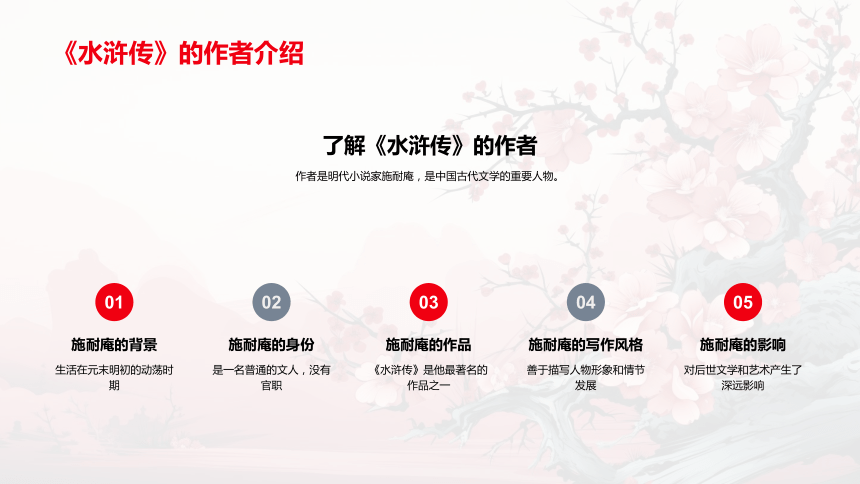 深入探索《水浒传》，精析名著，赏析草莽英雄-四大名著整本书阅读拓展课件