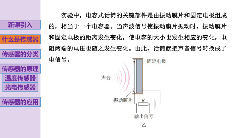 5.1传感器及其工作原理5.2传感器的应用-高二物理（粤教版2019选择性必修第二册）(共28张PPT)