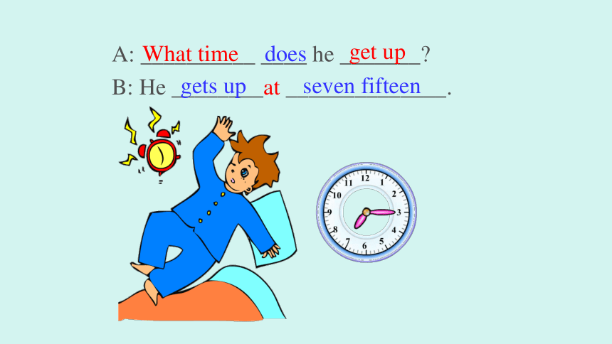 Unit 2 What time do you go to school？ Section A  Grammar Focus &（3a ~ 3c） (共30张PPT)