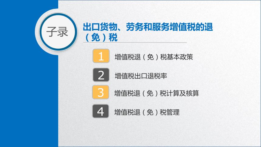 学习任务2.5  出口货物、劳务和服务增值税的退（免）税 课件(共50张PPT)-《税务会计》同步教学（高教版）