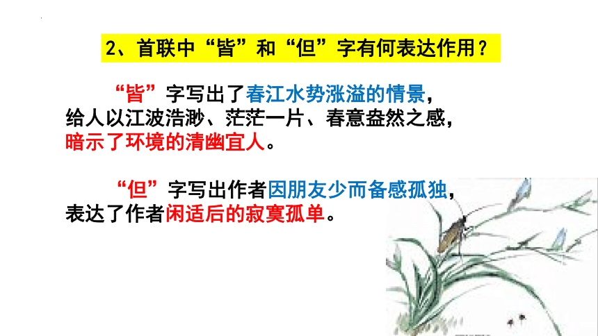 古诗词诵读《客至》课件(共21张PPT) 统编版高中语文选择性必修下册