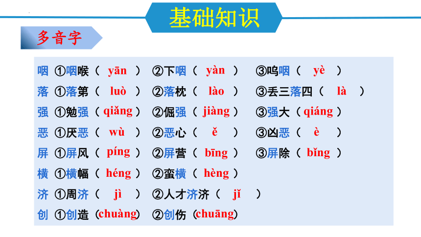 第二单元 复习课件(共35张PPT)八年级语文上册（统编版）