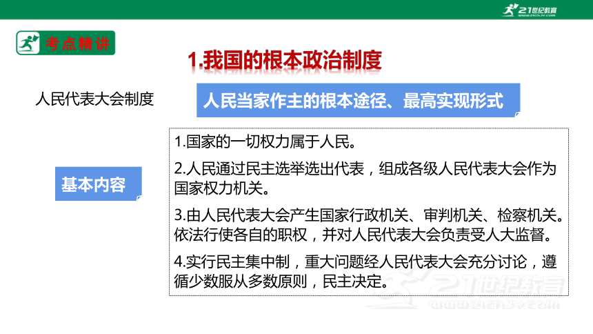 第三单元人民当家作主 复习课件(共92张PPT)