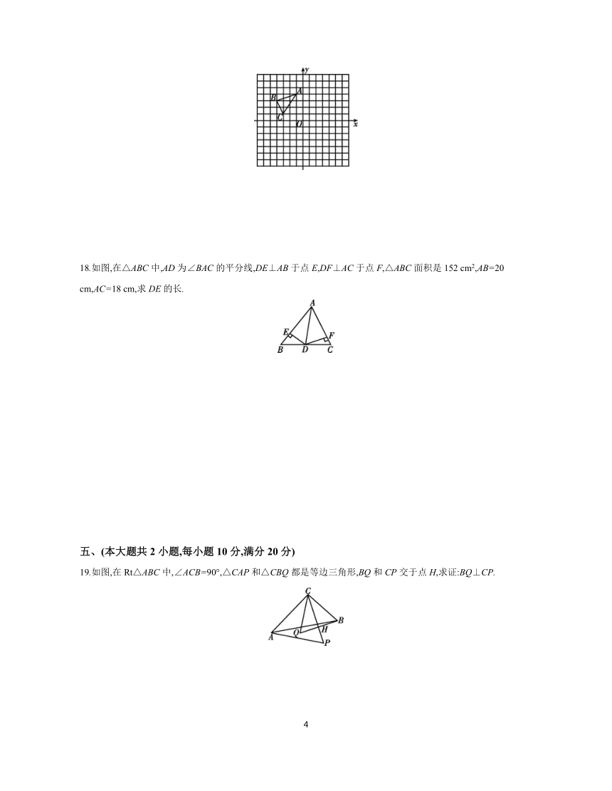 第15章 轴对称图形与等腰三角形  课时作业（含答案） 2023-2024学年数学沪科版八年级上册