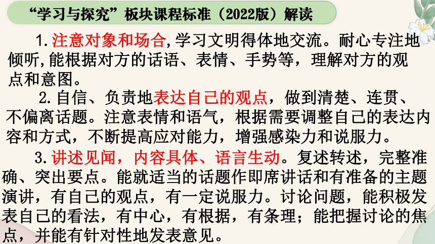 综合性学习板块 课件-2024年云南省中考语文复习