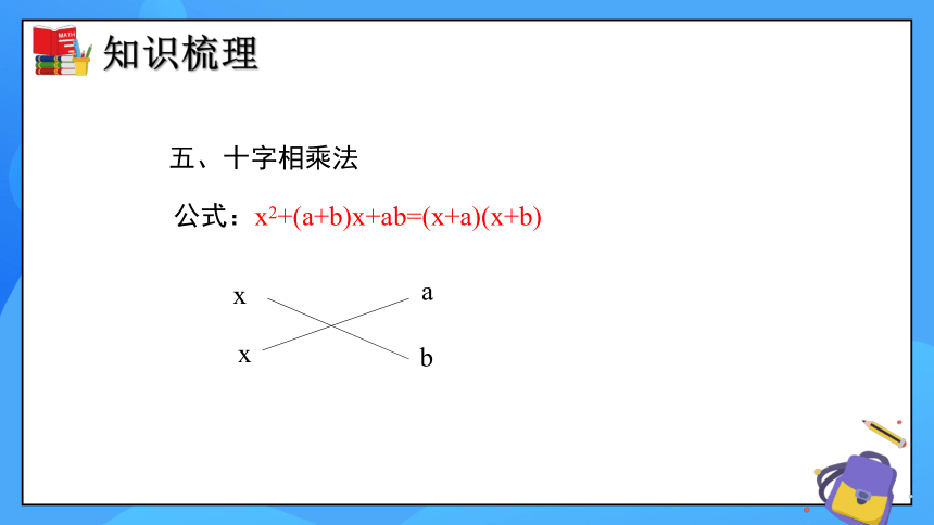 第四章 因式分解（单元小结）课件(共23张PPT)