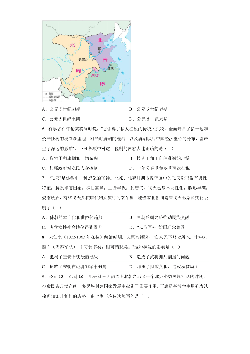 河南省南阳市镇平县第一高级中学2023-2024学年高一上学期期末 历史试题（含解析）