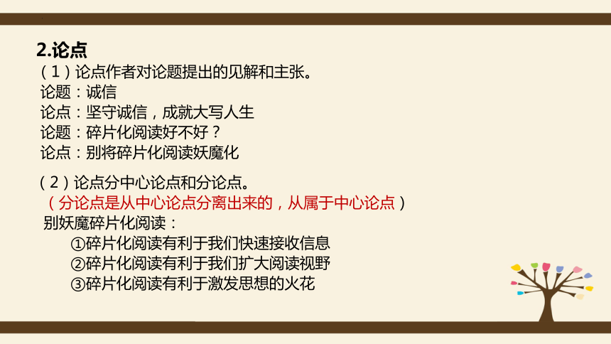 高一议论文写作入门指导课件(共75张PPT) 统编版高中语文必修上册